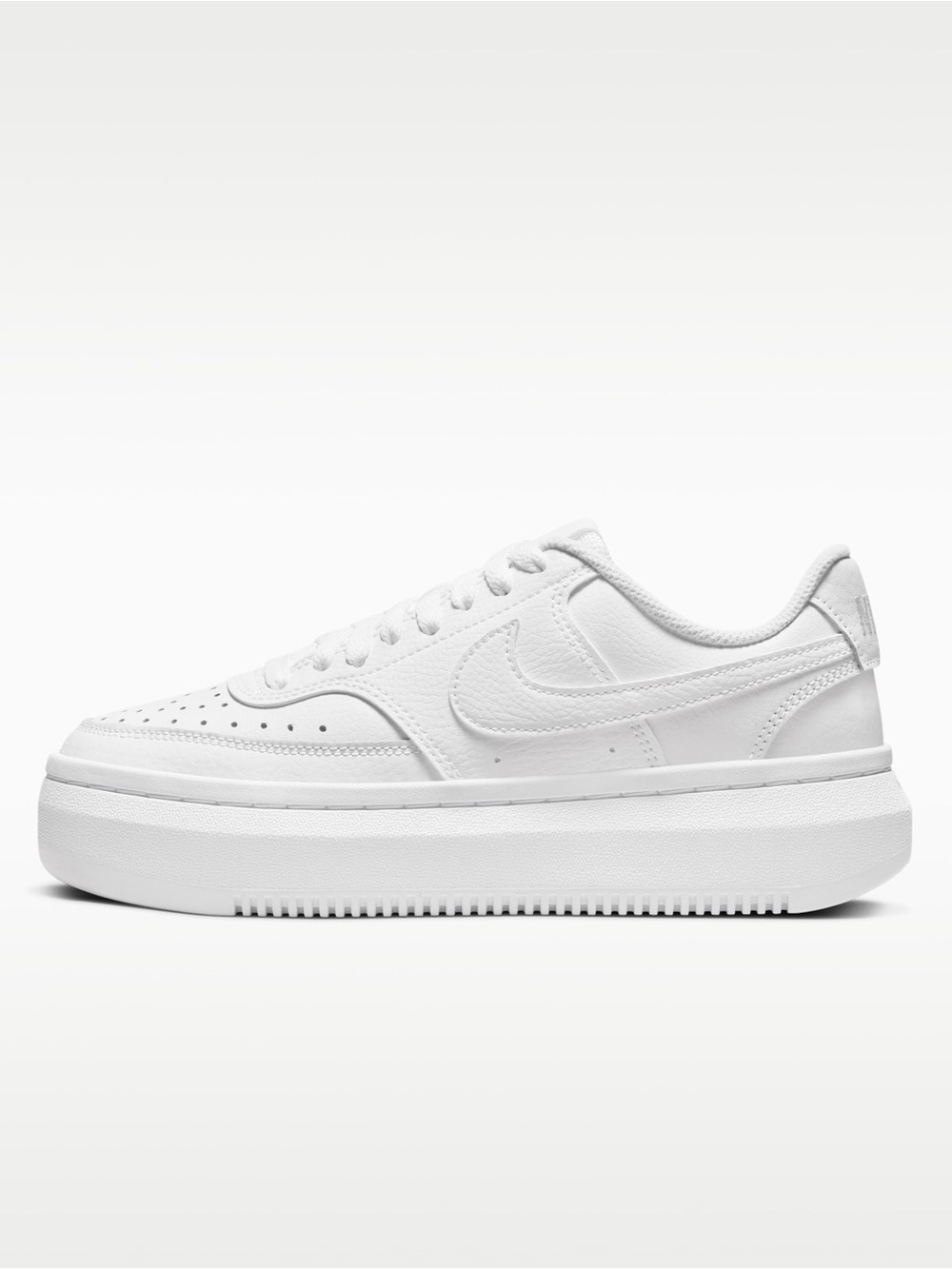 Nike White Platform Low-Top Sneakers